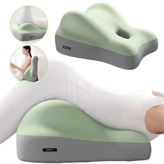 1PCS Ergonomic Memory Foam Seat Cushion | For Bed Sofa Lumbar Hip Support | Relieve Back Pressure Comfortable Sitting Tool