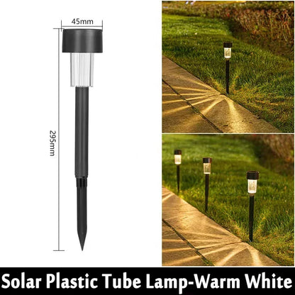 10Pack Solar Outdoor Lights Garden Lantern Solar Powered Lamp Waterproof Landscape Lighting Pathway Yard Lawn Garden Decoration