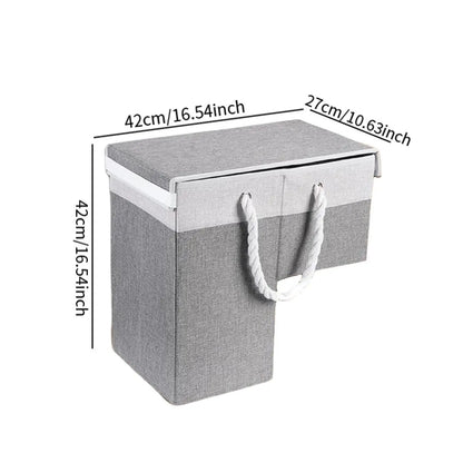 Stair Basket Modern Foldable Storage Bin Stair Step Basket for Toiletries Books Toys Snacks Household Items