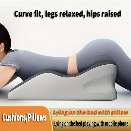 Multifunctional pillow for playing with mobile phone, lying in bed and reading, with backrest and neck support