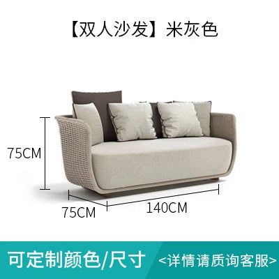 Rattan Wood Garden Furniture Sets Beach Fabric Garden Furniture Sets Round Backyard Muebles De Patio Exterior Patio Furnitures