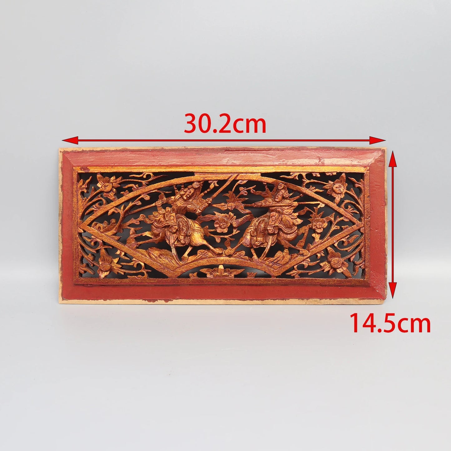 Old Wooden Carving Panels from Canopy bed, Wall Decoration