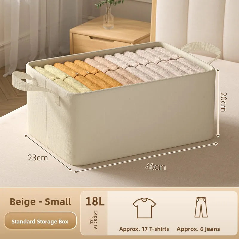 Large Capaci Narrow Long Storage Box Clothes Organizer Der Sle Storage Basket for Wardrobe Clothing Storage Solution