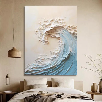100% Handpainted Oil Painting On Canvas Thickness Knife Abstract Painting Wall Art Pictures for Home Decor Frameless