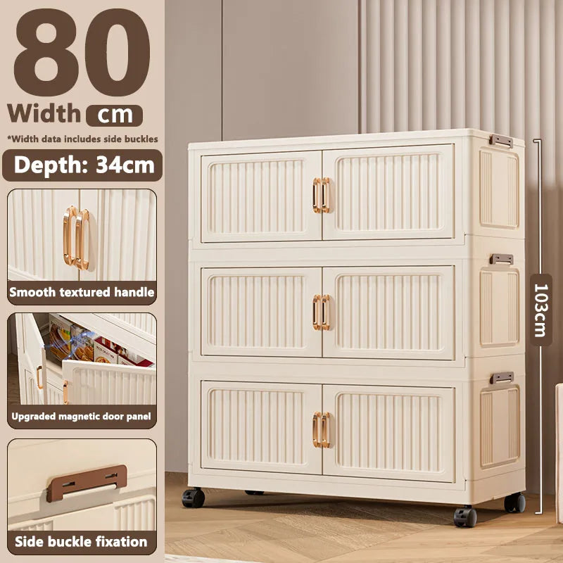 Storage Cabinet Installation Free Storage Cabinet Baby and Kidsren's Clothing Storage Box Snack Plastic Foldableing Storage Cabinet Folding Storage Cabinet Organizer