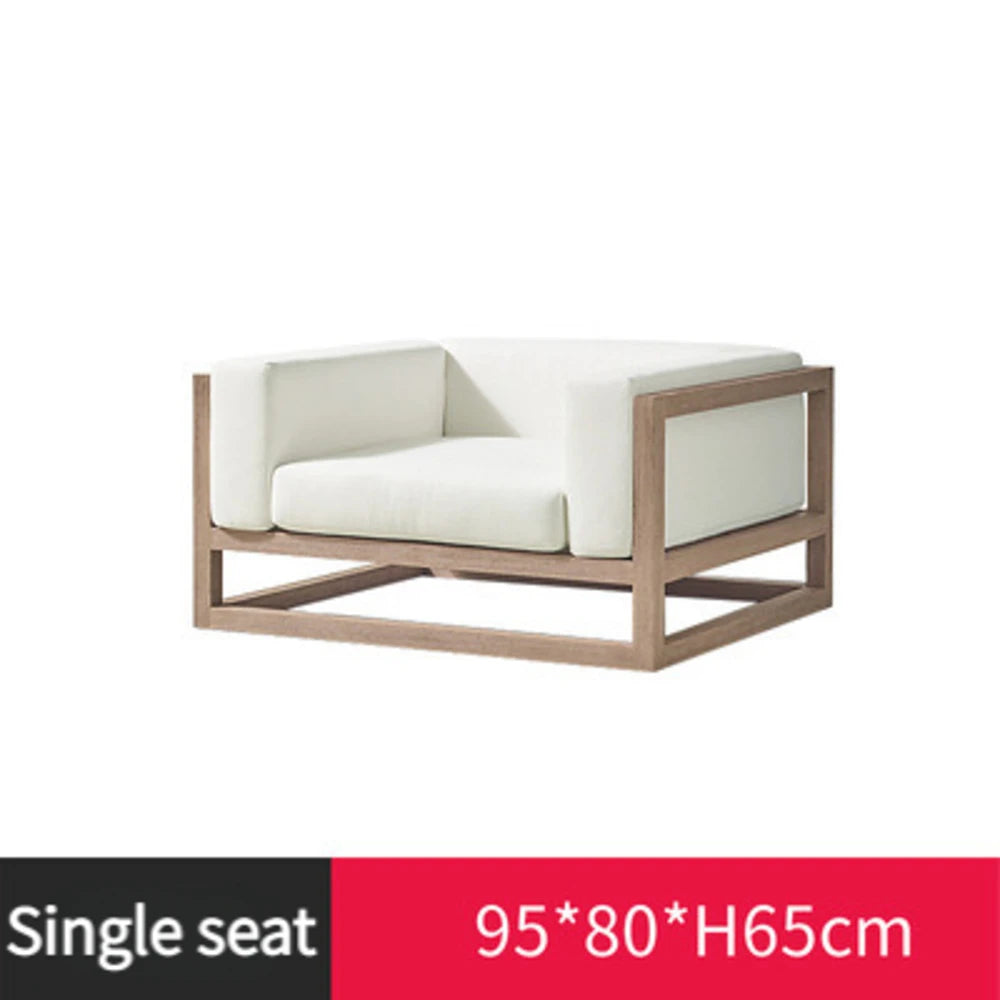Modern Luxury 4-6 Person Aluminum Patio Coffee Set Sofa Coffee Table Combinatio Sectional Garden Sofas & Corner Sofa for Villas