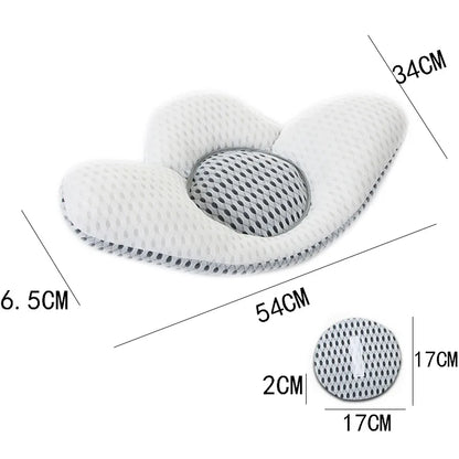 Waist Pillow Special Lumbar Support Cushion Adjustable Height Sleep Lumbar Pillow Soft Comfortable Memory Cotton Bed Cushion