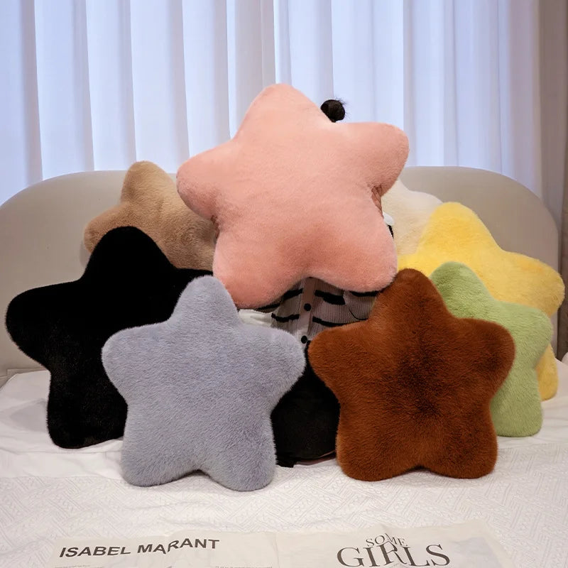 Star Shaped Pillow Decorative Star Pillow for Bed Soft Plush Throw Pillow Cute Pillow Plush Cushion for Kid Bedroom Living Room