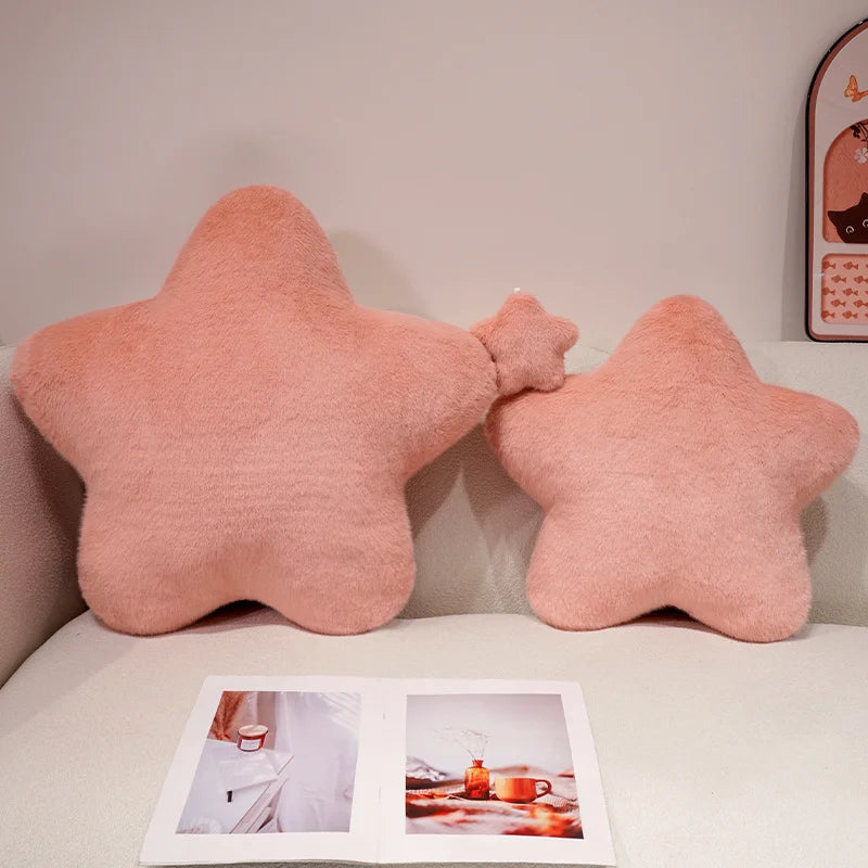Star Shaped Pillow Decorative Star Pillow for Bed Soft Plush Throw Pillow Cute Pillow Plush Cushion for Kid Bedroom Living Room
