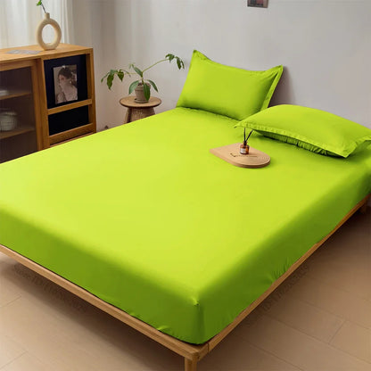 Waterproof Mattress Covers Fitted Sheets Bed Bedspreads Fabric Thick Mattress Protector for Single Double King Queen Size Beds