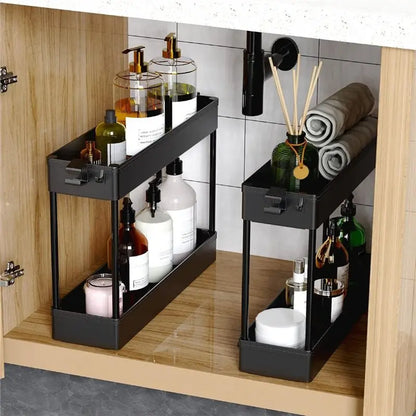 ABKW-Bathroom, For Kitchen, Laundry Room, Rolling Storage Cart 4-Tier Bathroom Organizer Utility Cart Mobile Shelving Unit Rack