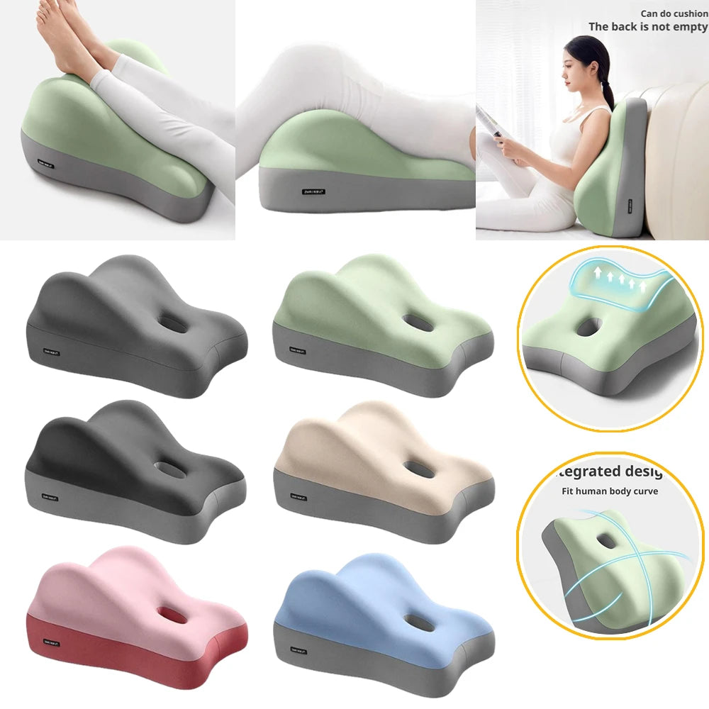 New Multifunctional Ergonomic Pillow Couples Lift Hip Waist Abdomen Support Car Home Bed Sitting Lying Cushion