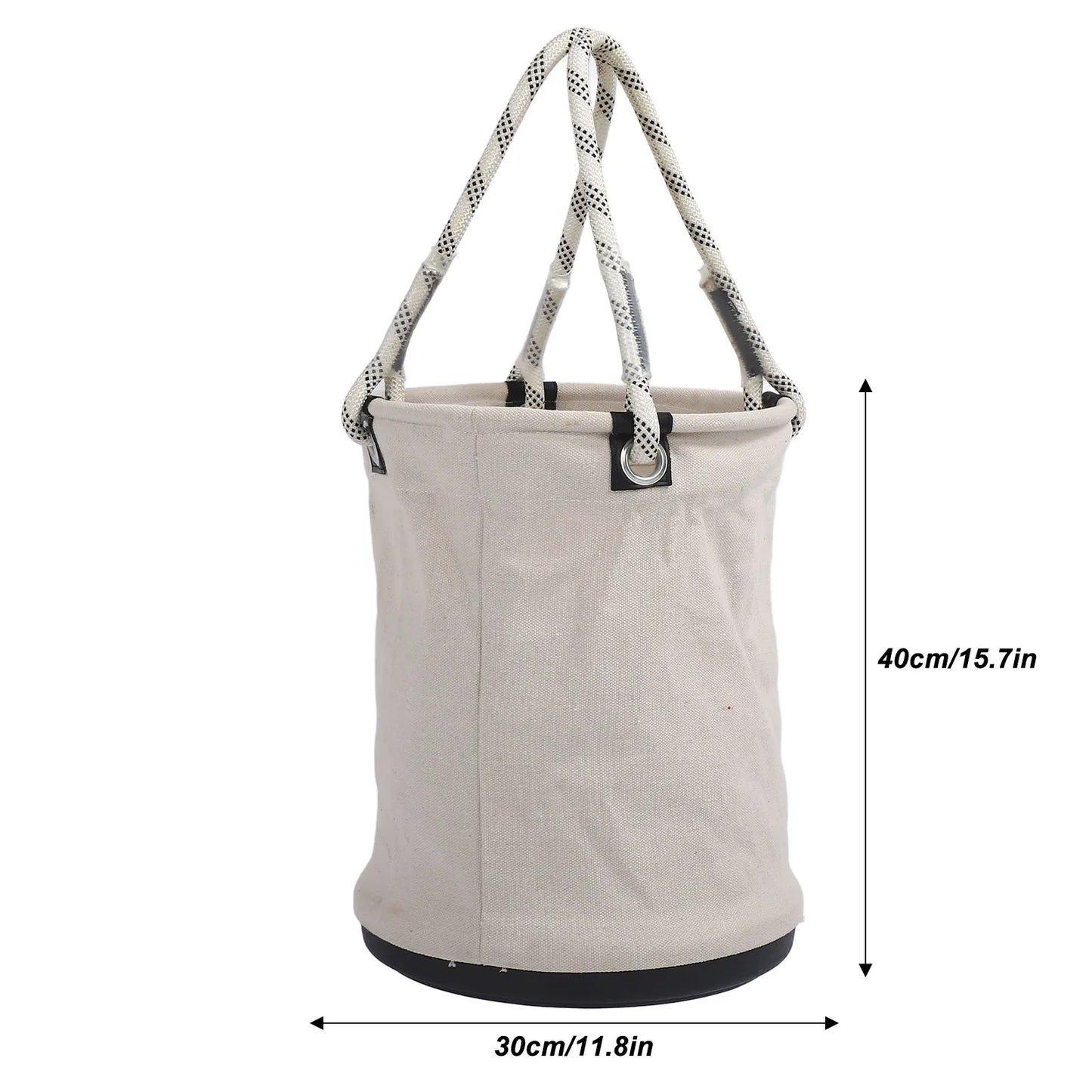 Storage Bucket  Bucket 40x30cm 30KG Load Bearing Plastic Bottom Nails  Tool Organizer for Maintenance Work