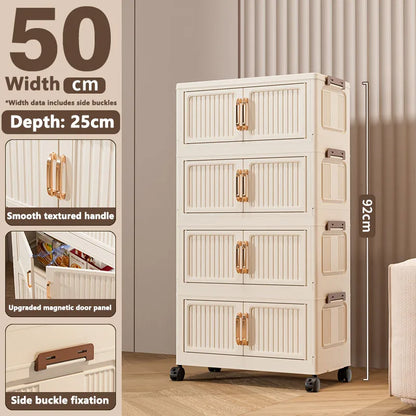Storage Cabinet Installation Free Storage Cabinet Baby and Kidsren's Clothing Storage Box Snack Plastic Foldableing Storage Cabinet Folding Storage Cabinet Organizer