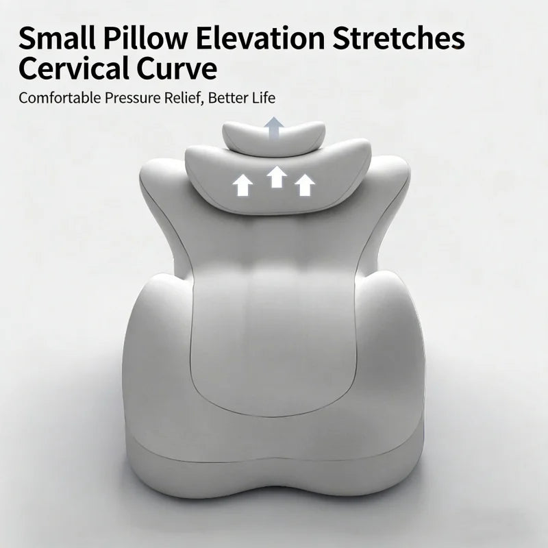 Memory Cotton Cushion Multi-Positional Pillow Multi-functional Pillow Massage Breathable Fabric Cushion Removable Washable