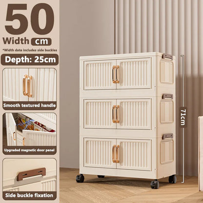 Storage Cabinet Installation Free Storage Cabinet Baby and Kidsren's Clothing Storage Box Snack Plastic Foldableing Storage Cabinet Folding Storage Cabinet Organizer