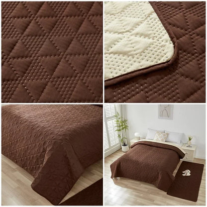 Quilted Bedspread Pads Non-Slip King Size Bed Sheet Sofa Covers Reusable Kids Pet Dog Cat Urine Mat Bed Mattress Protector