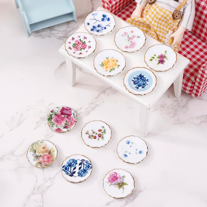 Doll House Kitchen Ceramic Decorations Decorative Vase Doll House Mini Ceramic Handmade