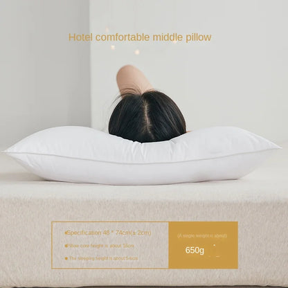 Hotel Collection Bed Pillows for Sleeping King Size Soft, CoolingLuxury Gel Pillow for Back Stomach or Side Sleeper 48X74cm 1PC