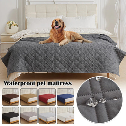 Waterproof Mattress Protector Kids Pet Dog Urine Pad Reuseable   Bed Sheet Cover Washable Bed Bedspread Pads Pet Urine-proof Mat