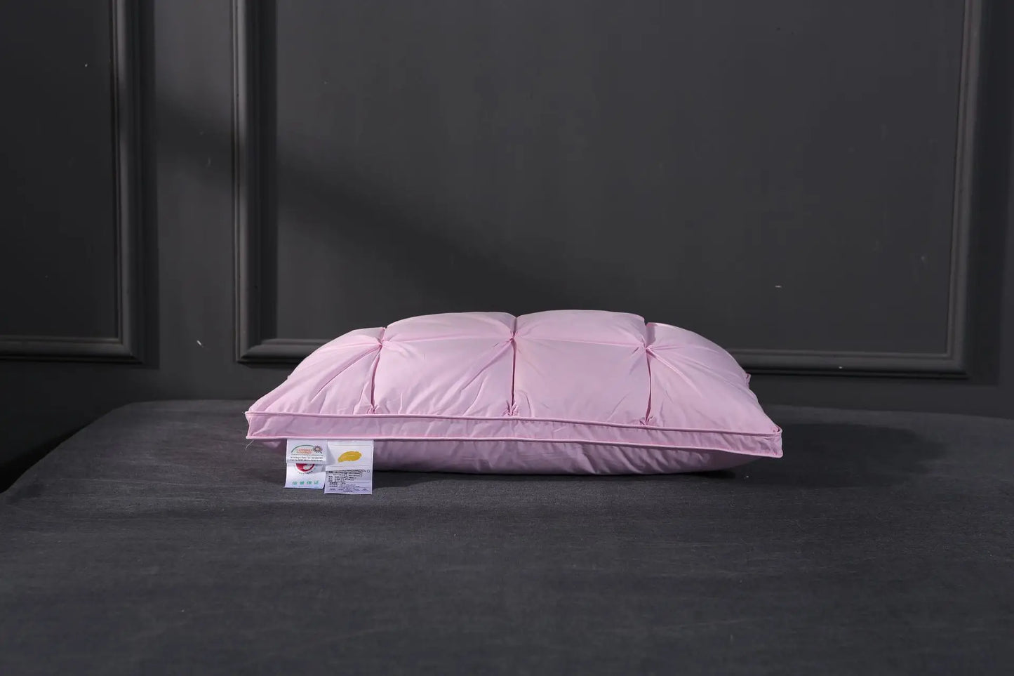 Soft Pillows White Goose Down Feather Pillows for Sleeping Neck Protection Bed Pillows with 100% Cotton Cover