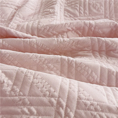 Bonenjoy Bed Cover Plain Bedspread Lace Style Bed Linen 250x250/250x270 Thicken Bedsheets colchas matrimoniales (No Pillowcase)