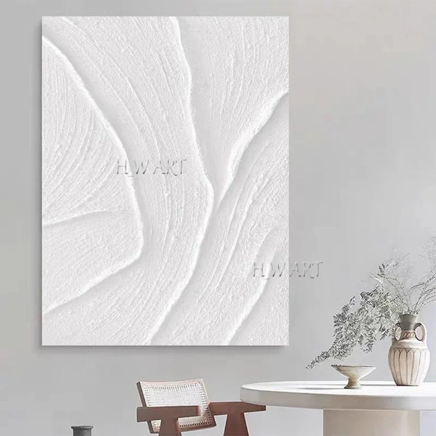 100% Handpainted Oil Painting On Canvas Thickness Knife Abstract Painting Wall Art Pictures for Home Decor Frameless