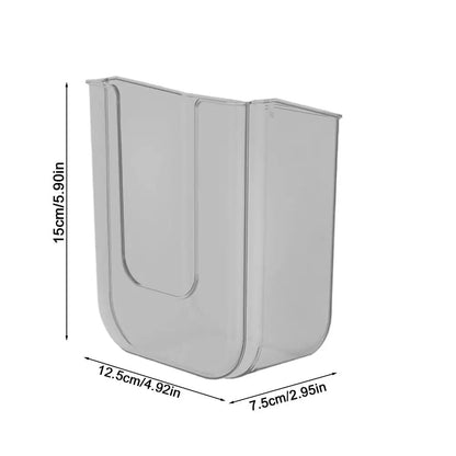 Bathroom Non Perforated Wall Mounted Wet Tissue Storage Box with Large Opening and Strong Load-bearing Capacity Storage Boxes