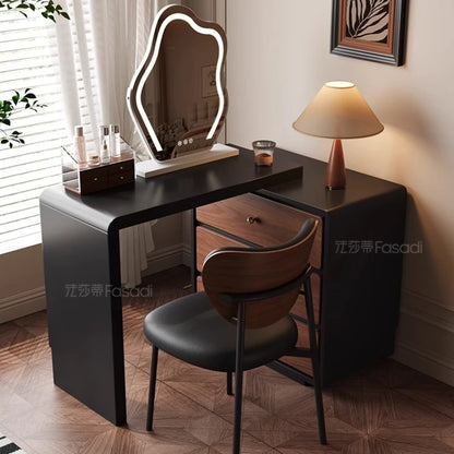 Vintage Design Dressing Table Woman China Style Comfortable Jeweler Dressing Table Bedroom Wooden Make Up Tafel Furniture