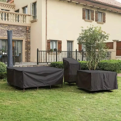 Terrace Patio Furniture Cover Waterproof 210d Furniture Cover, Suitable For Outdoor Sofa Set