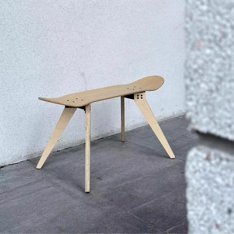 Nordic Stool Living Room Solid Wood Ottoman Modern Portable Removable Small Home Furniture Stool Outdoor Decorative Ottomans