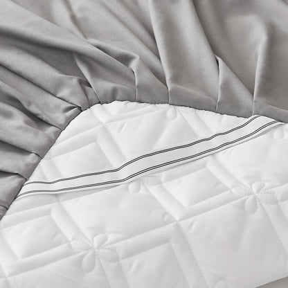 MissDeer 1pc Bed Skirt Thick Bedspread Solid Color Bed Cover Skin-friendly Bed Linen Home Bedsheet falda de cama (No Pillowcase)