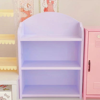 Simple Storage Shelf on The Third Floor Office Storage Bookshelf Good Things Dormitory Sundry Table Children Storage Artifact