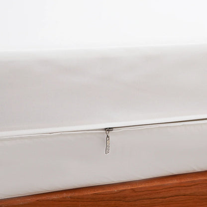 Waterproof Mattress Protector with Zipper Soft & Breathable & Noiseless Antibacterial, Anti-mite Mattress Cover , Queen/King