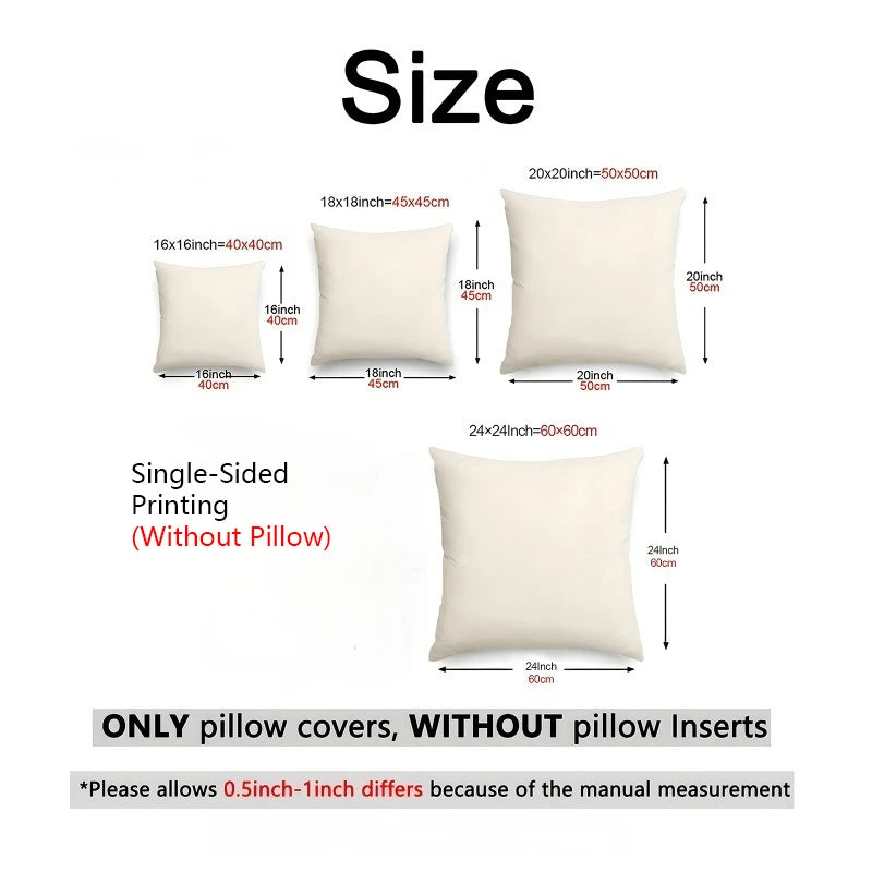1 pieces -2D flat printing Christmas Tree Pattern Pink Decorative Throw Pillow Polyester pillowcase, sofa decorative cushion cov
