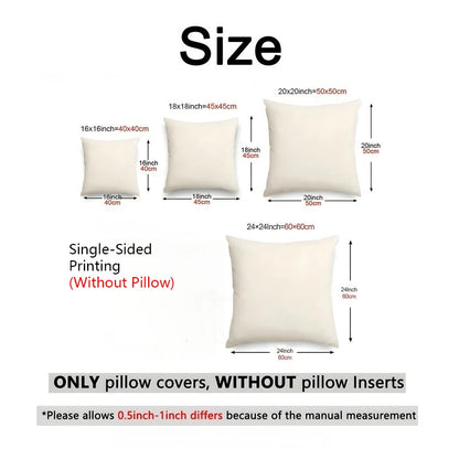 1 pieces -2D flat printing Christmas Tree Pattern Pink Decorative Throw Pillow Polyester pillowcase, sofa decorative cushion cov