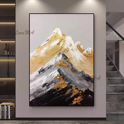 Large Size Group 1 Pcs Hand Painted Abstract Oil Painting on Canvas Wall Picture Art Living Room Home 1 Panel Wall Art Decor