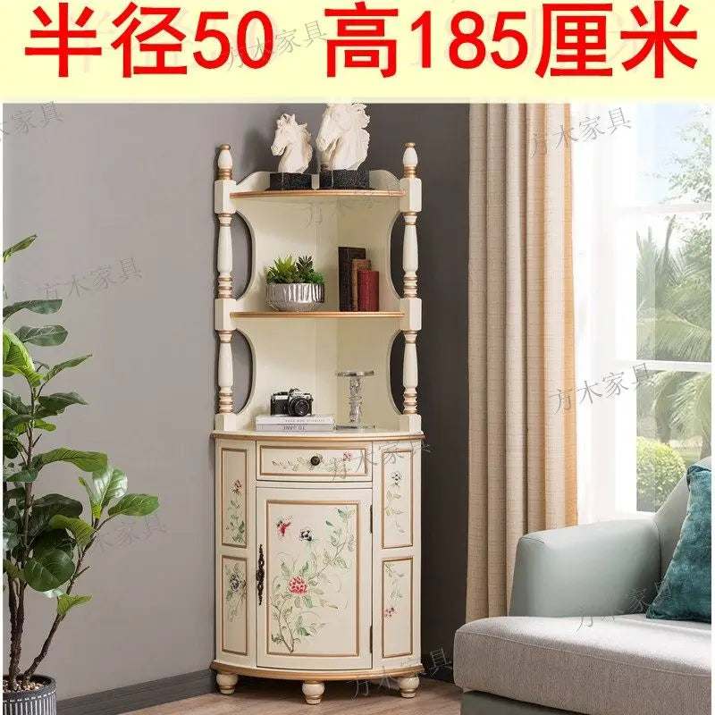Wood Corner Living Room Cabinets Filing Decor Bookcase Mobile Living Room Cabinets Wine Nordic Vitrina Lounge Suite Furniture
