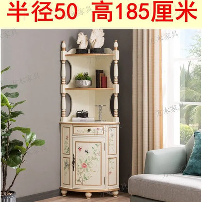 Wood Corner Living Room Cabinets Filing Decor Bookcase Mobile Living Room Cabinets Wine Nordic Vitrina Lounge Suite Furniture