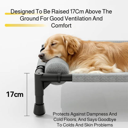 Pet Moisture-proof Breathable Mesh Bed Removable and Washable Large Cat and Dog Off-the-ground Bed Sunbathing Outdoor Camp Bed