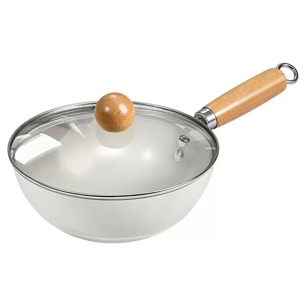 Mini Frying Pan Non-Stick Wok Ceramic Home Egg Steak Skillet Pancake Fried Induction Cooker Gas Stove Saucepan Kitchen Cookware
