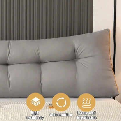 European Soft Wedge Pillow Triangular Bed Backrest Cushion for Headboard Reading Support Modern Home Decor 60/90/120/150/180cm