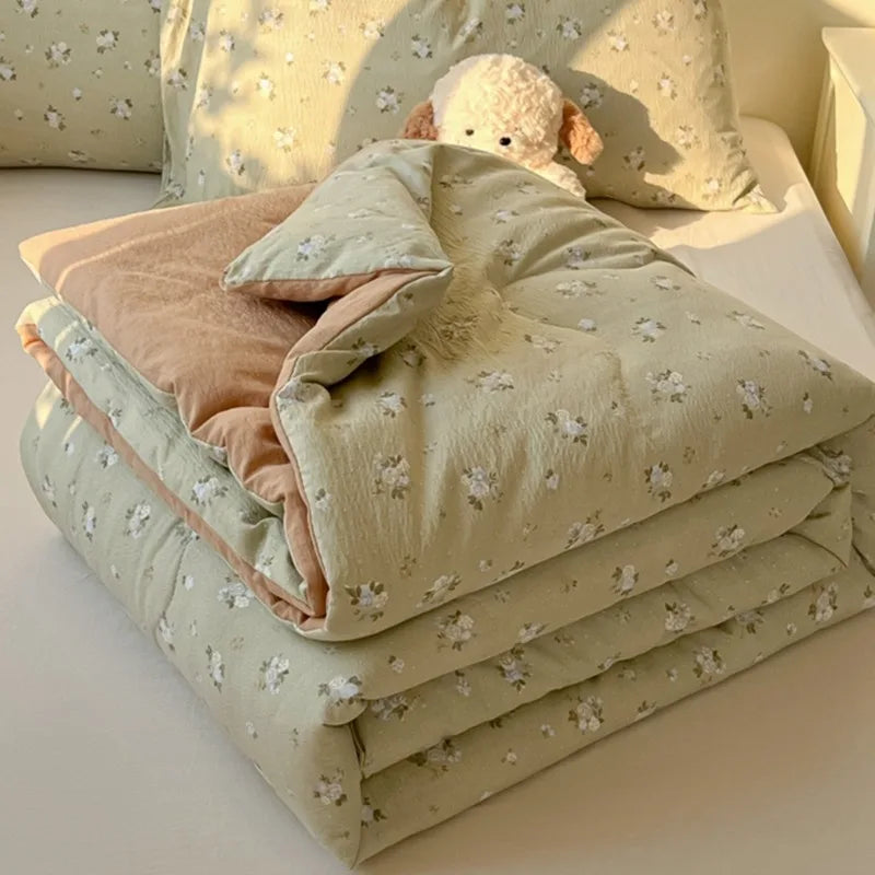 Summer Pure Cotton Quilts Blankets Bedroom Soft Cool Air Conditioner Quilt Comforter Bedspread Twin Queen King Bedding Quilts