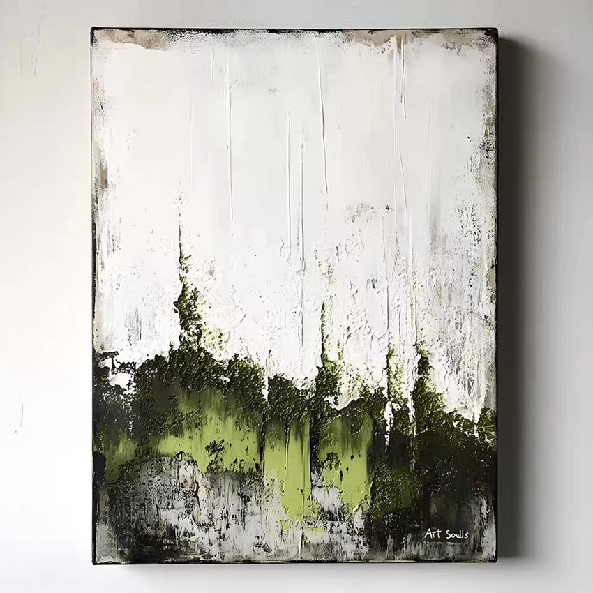 Large Size Contemporary Hand-painted Abstract Picture Golden Foil Oil Paintings On Canvas Bedroom Home Decoration Unframed