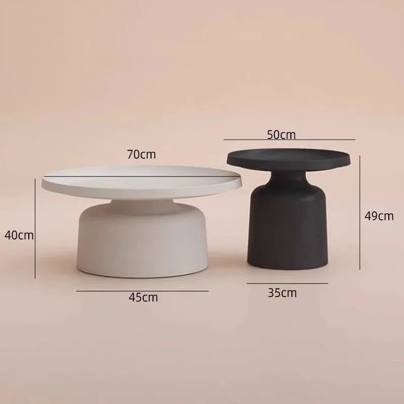 Modern Nordic Coffee Table Premium Aesthetic Elegant Design Side Table Storage Luxury Corner Tables Living Room Furniture