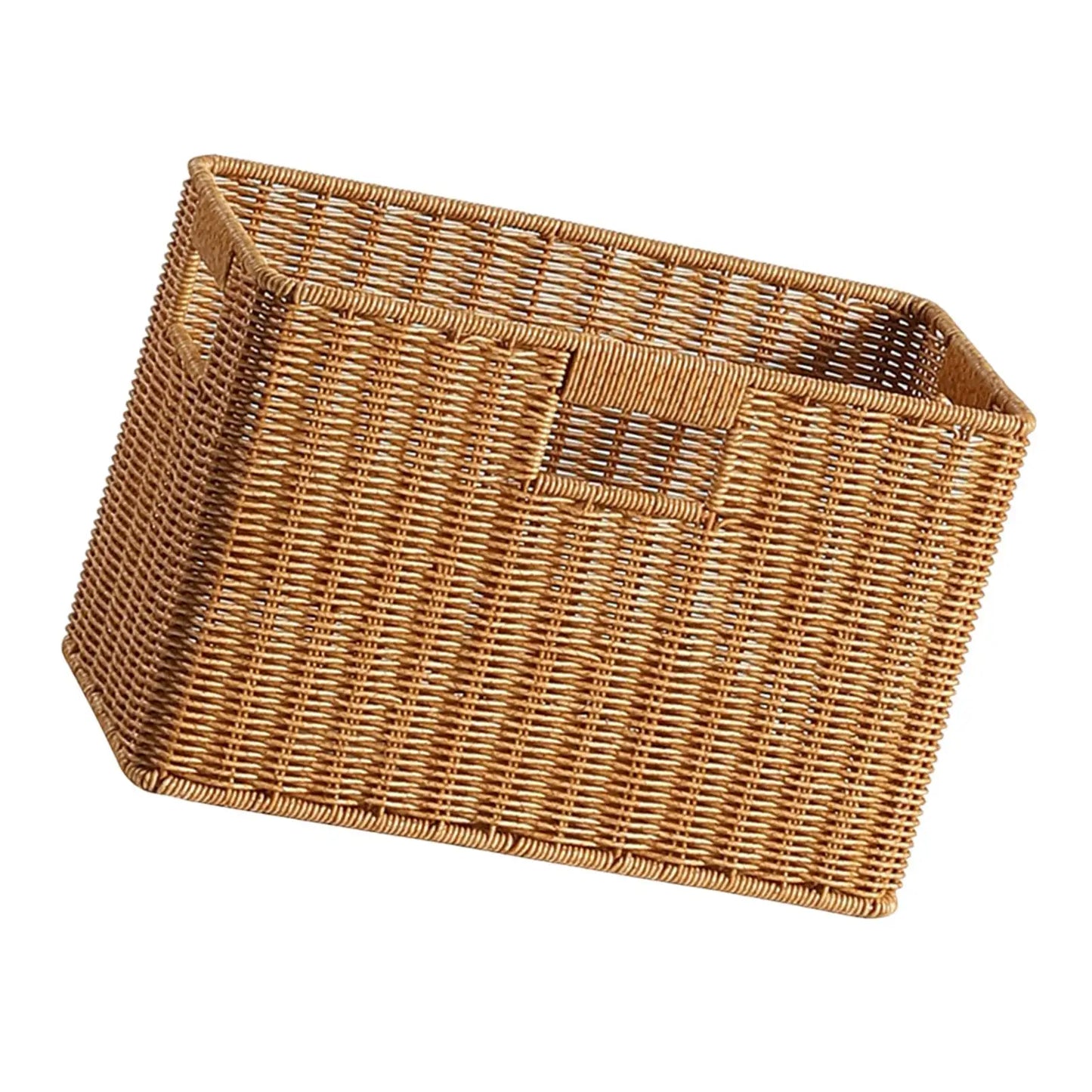 Woven Storage Basket Storage Organizer Lightweight Durability Multipurpose