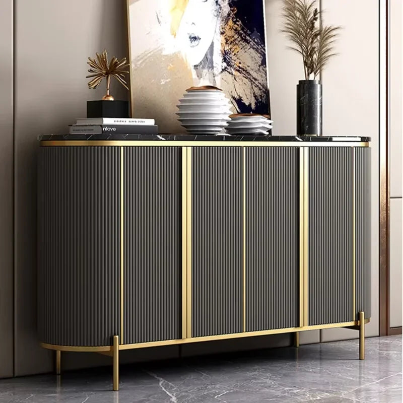 Living Room Furniture Black Sideboards Luxury Sideboard Buffet Cabinet Kitchen Sideboards Kitchen Cabinetsdrawer Type Storage Li