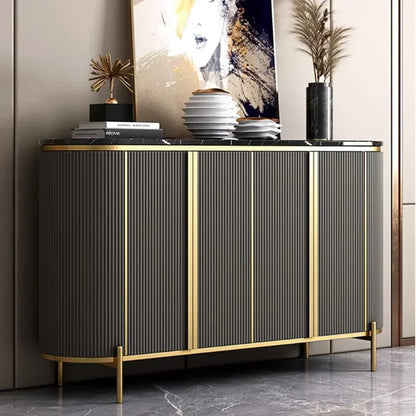 Living Room Furniture Black Sideboards Luxury Sideboard Buffet Cabinet Kitchen Sideboards Kitchen Cabinetsdrawer Type Storage Li