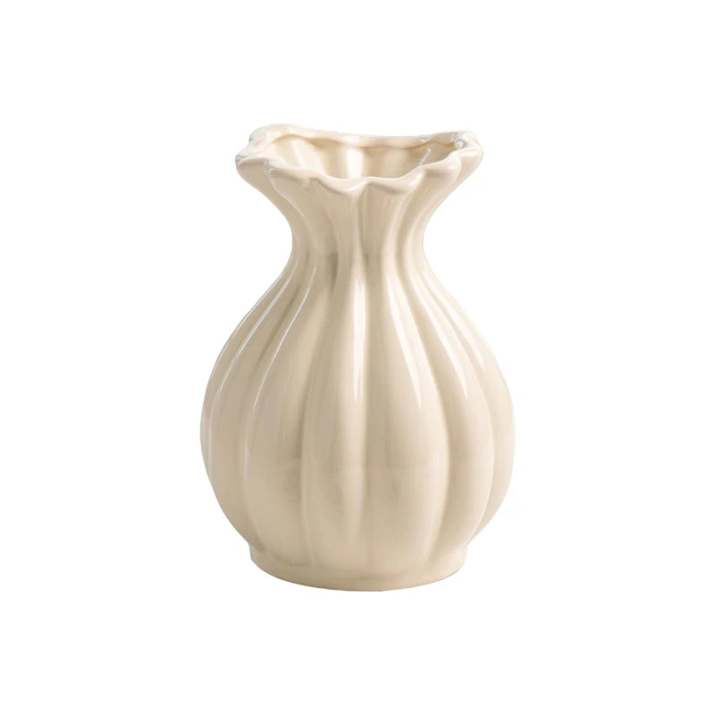 Table Decorations Vases Bedroom Aesthetic Balcony Homestay Flowers Vases Living Room Ceramic Home Decor Vase MH40HP