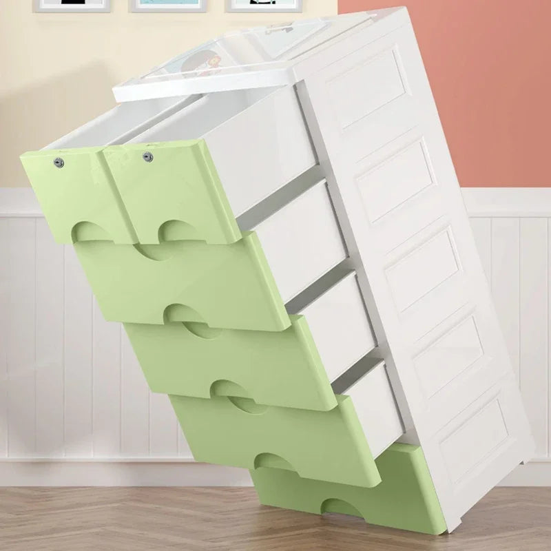 Large Capacity Storage Cabinet Drawer Style Wardrobe Multi-Layer Household Organizer for Efficient Spacious Home Storage